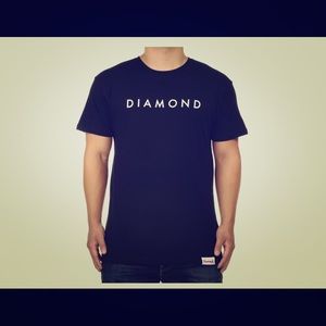 DIAMOND SUPPLY CO PRACTICE TEE - BLACK